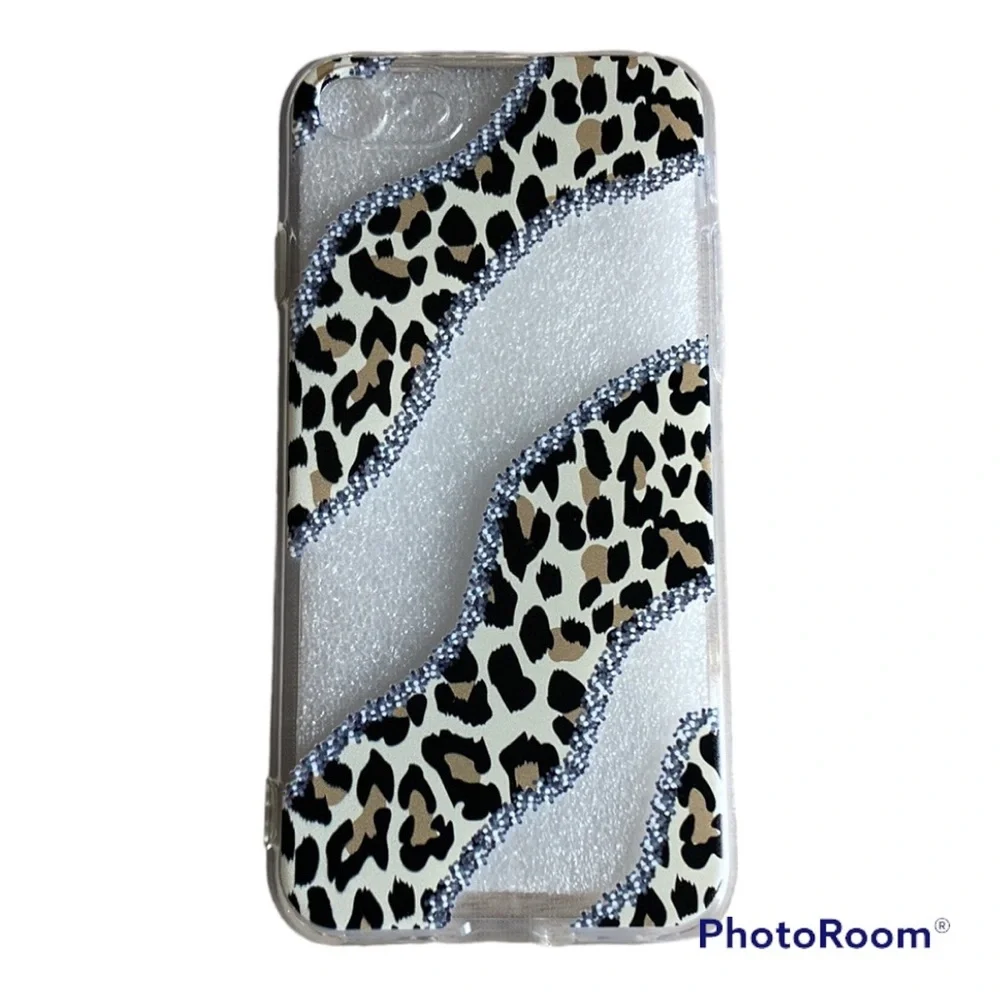 Leopard Print Shockproof Clear Phone Case All-Inclusive Protection iPhone New